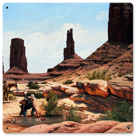 Last-Water-Vintage-Sign-Metal-Sign