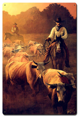 Long Day Vintage Sign Metal Sign