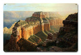 North Rim Sunset Vintage Sign Metal Sign