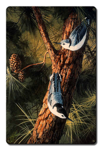 Nut-Hatches-Vintage-Sign-Metal-Sign