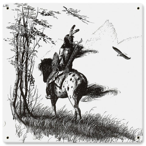 Pen-and-Ink-Brothers-Vintage-Sign-Metal-Sign