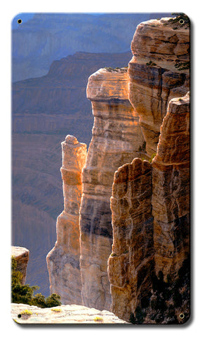 Ramparts of Time Vintage Sign Metal Sign