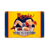 Rosie The Riveter Vintage Sign Metal Sign