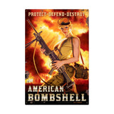 American Bombshell Vintage Sign Metal Sign
