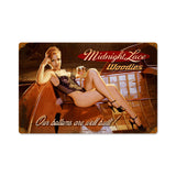 Midnight Lace Vintage Sign Metal Sign