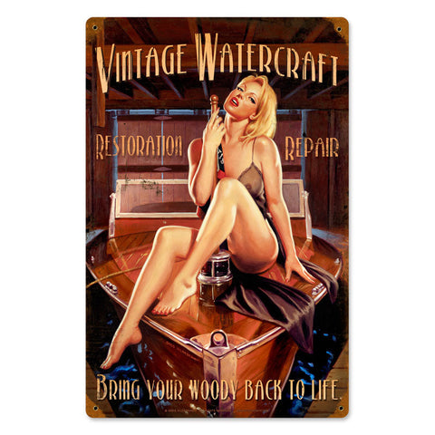 Vintage-Watercraft-Vintage-Sign-Metal-Sign