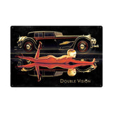 Double Vision XL Vintage Sign Metal Sign