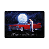 Moonlight Serenade Vintage Sign Metal Sign