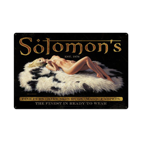 Solomons-Ready-To-Wear-Vintage-Sign-Metal-Sign