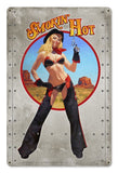 SMOKIN' HOT Vintage Sign Metal Sign