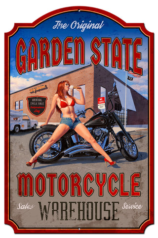 Garden State Day Metal Sign