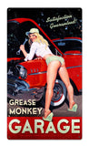 HB268   GREASE MONKEY GARAGE Metal Sign