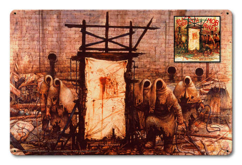 Mob Rules Vintage Sign Metal Sign