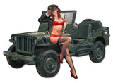 Willys Overland Vintage Sign Metal Sign