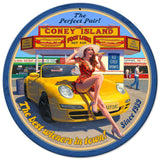 Coney Island Metal Sign