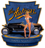 Autocar Exposition Metal Sign