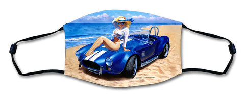 Classic Motors Mask Metal Sign