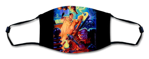 Science Gone Wild Mask Metal Sign