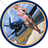 ANGELS CORSAIR XL 18 GAUGE Metal Sign