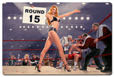 Fight Night Round 15 Metal Sign