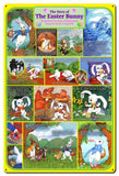 The Story Of The Easter Bunny Metal Sign