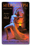 Princess Of The Nile Metal Sign