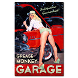 HB360   Grease Monkey Garage Metal Sign