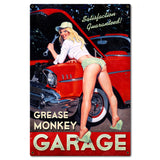 HB360 - Grease Monkey Garage Metal Sign
