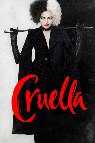 Cruella Style B Movie Poster 11 x 17 inch