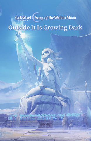 HOYO-MiX - Genshin Impact - Outside It Is Growing Dark (Original Game Soundtrack) 11 x 17 inch. Album Cover Poster