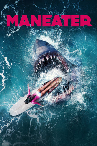 Maneater Style B Movie Poster 27 x 40 inch