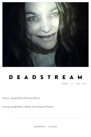 Deadstream Style E Movie Poster 27 x 40 inch