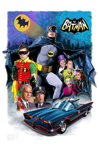 Batman Style: 1 - 11 x 17 inch. TV Show Poster