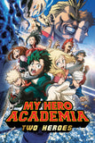 My Hero Academia: Two Heroes Style B Movie Poster 11 x 17 inch