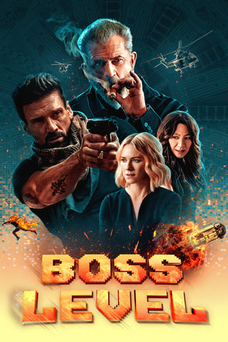 Boss Level Style B Movie Poster 27 x 40 inch