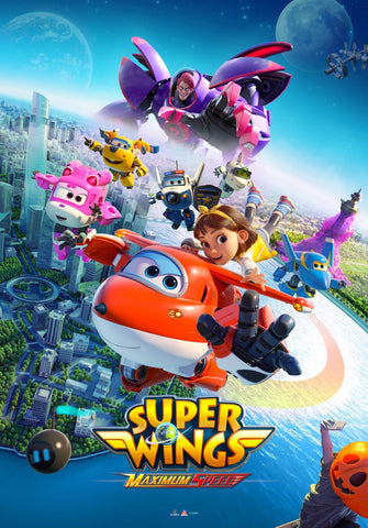Super Wings Style: 3 - 11 x 17 inch. TV Show Poster