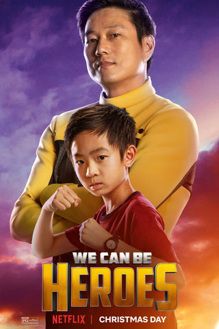 We Can Be Heroes Style C Movie Poster 11 x 17 inch
