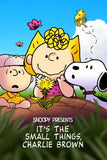 Snoopy Presents: It's the Small Things, Charlie Brown Style A Movie Poster 11 x 17 inch