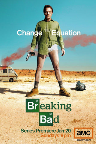 Breaking Bad Style: 2 - 11 x 17 inch. TV Show Poster