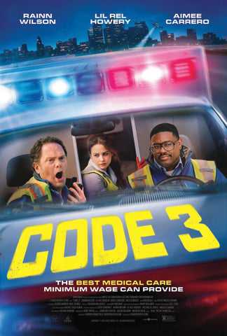 Code 3 Style D Movie Poster 11 x 17 inch