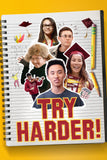 Try Harder! Style A Movie Poster 27 x 40 inch