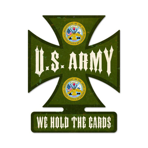 Army Vintage Sign Metal Sign