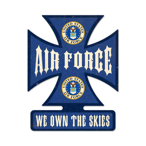 Air Force Vintage Sign Metal Sign