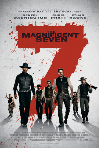 The Magnificent Seven Style C Movie Poster 27 x 40 inch