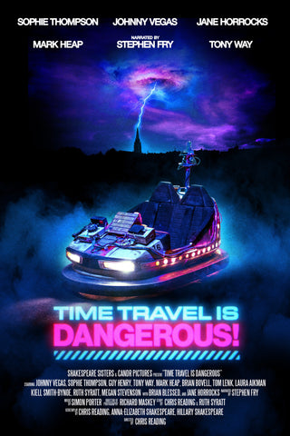 Time Travel Is Dangerous! Style D Movie Poster 11 x 17 inch