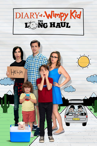 Diary of a Wimpy Kid: The Long Haul Style B Movie Poster 27 x 40 inch