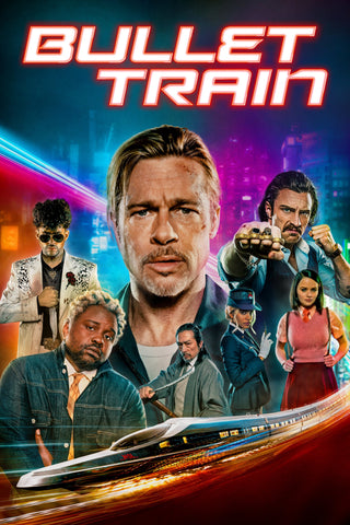 Bullet Train Style B Movie Poster 27 x 40 inch