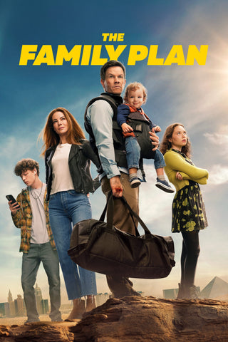 The Family Plan Style A Movie Poster 27 x 40 inch