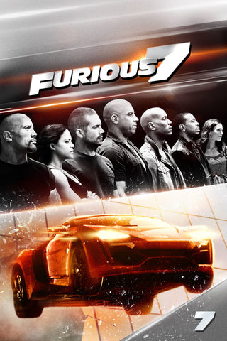 Furious 7 Style A Movie Poster 27 x 40 inch