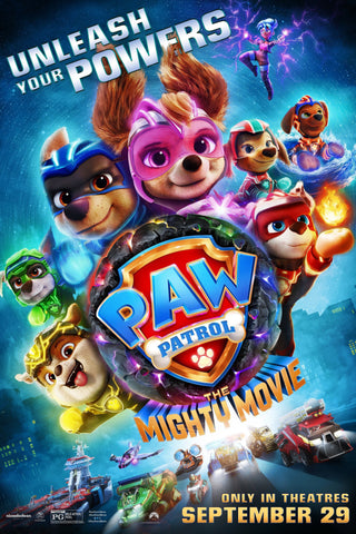 PAW Patrol: The Mighty Movie Style D Movie Poster 27 x 40 inch